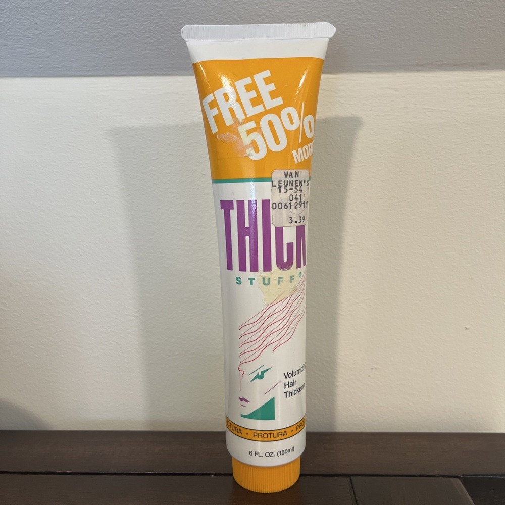Thick Stuff Volumizing Hair Thickener Protura 1988 HTF NOS‎ Modern Research